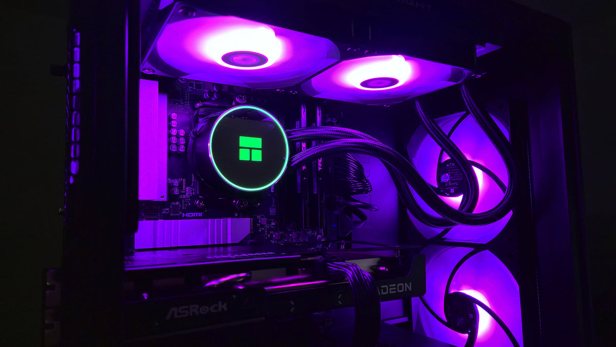 NZXT H3 Flow Custom (9600X / 9060 XT 16GB)
